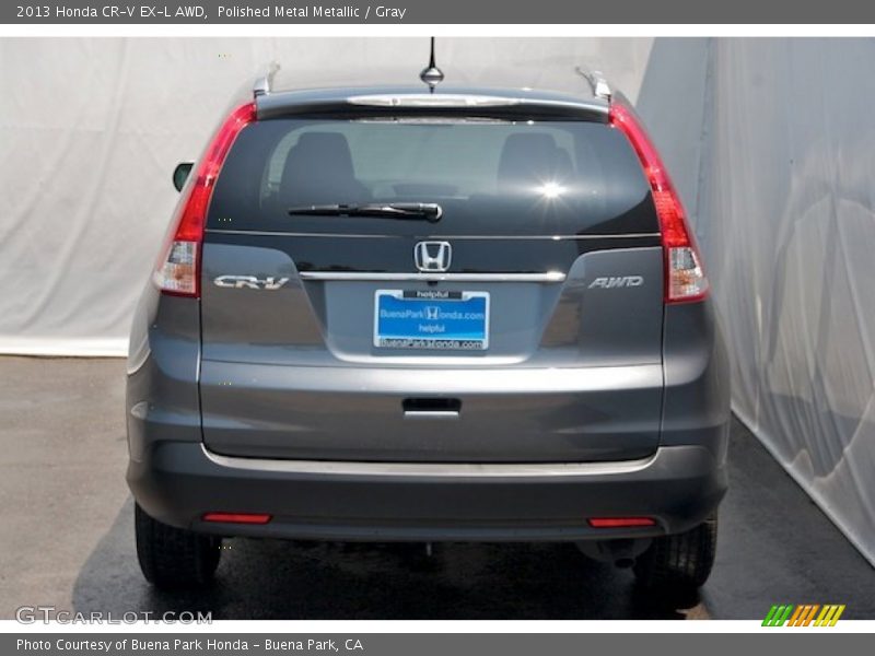Polished Metal Metallic / Gray 2013 Honda CR-V EX-L AWD