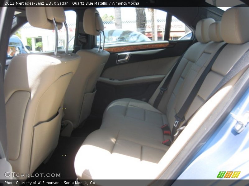 Quartz Blue Metallic / Almond/Mocha 2012 Mercedes-Benz E 350 Sedan