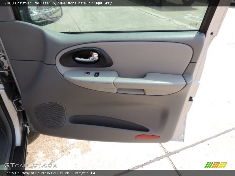 Silverstone Metallic / Light Gray 2008 Chevrolet TrailBlazer LS