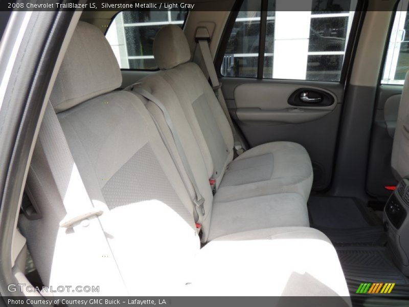 Silverstone Metallic / Light Gray 2008 Chevrolet TrailBlazer LS