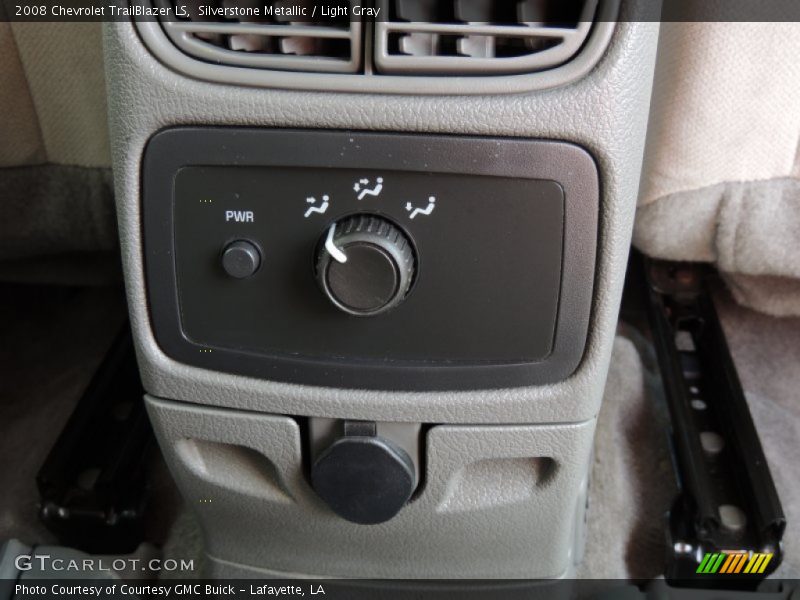 Silverstone Metallic / Light Gray 2008 Chevrolet TrailBlazer LS