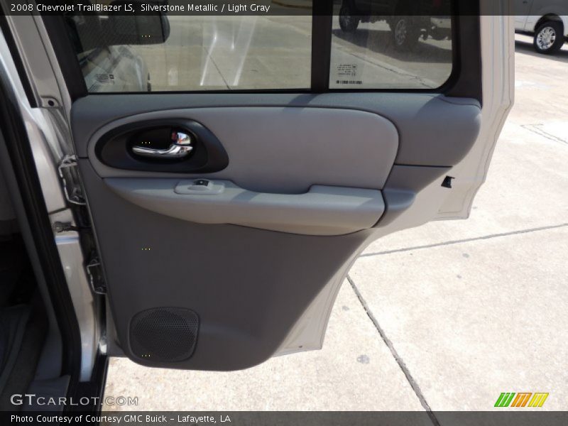 Silverstone Metallic / Light Gray 2008 Chevrolet TrailBlazer LS