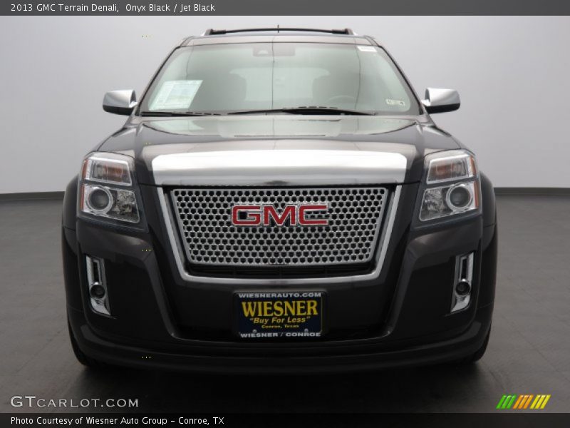 Onyx Black / Jet Black 2013 GMC Terrain Denali