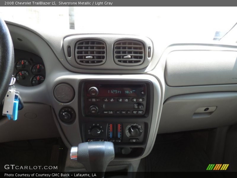 Silverstone Metallic / Light Gray 2008 Chevrolet TrailBlazer LS
