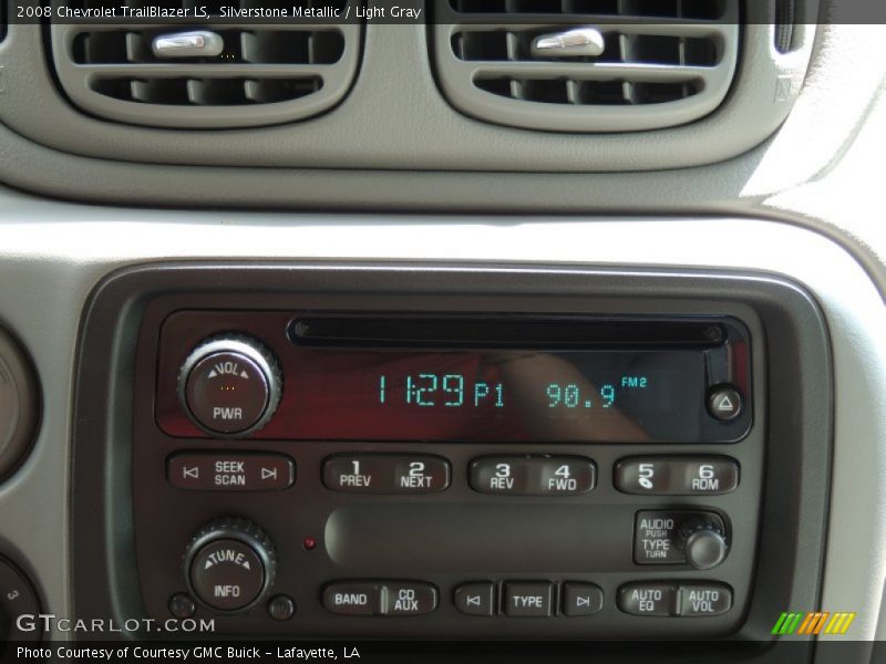 Silverstone Metallic / Light Gray 2008 Chevrolet TrailBlazer LS