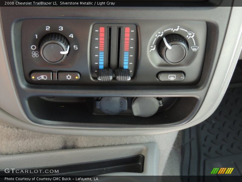 Silverstone Metallic / Light Gray 2008 Chevrolet TrailBlazer LS