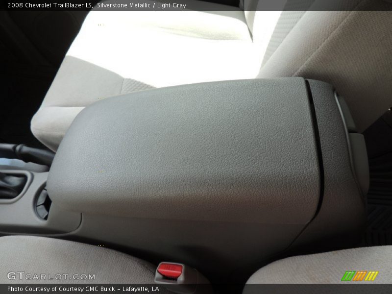 Silverstone Metallic / Light Gray 2008 Chevrolet TrailBlazer LS