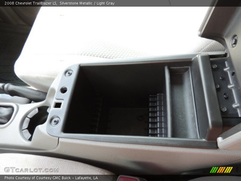 Silverstone Metallic / Light Gray 2008 Chevrolet TrailBlazer LS