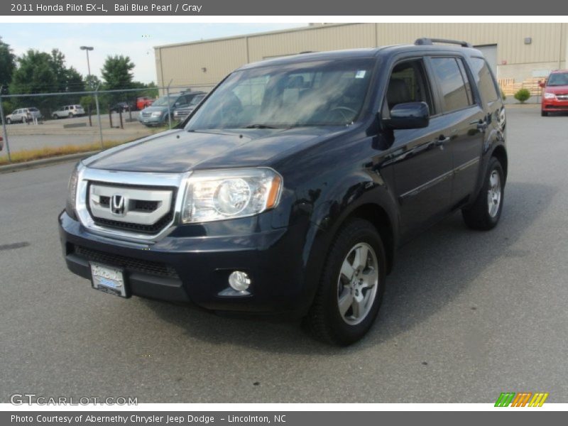 Bali Blue Pearl / Gray 2011 Honda Pilot EX-L