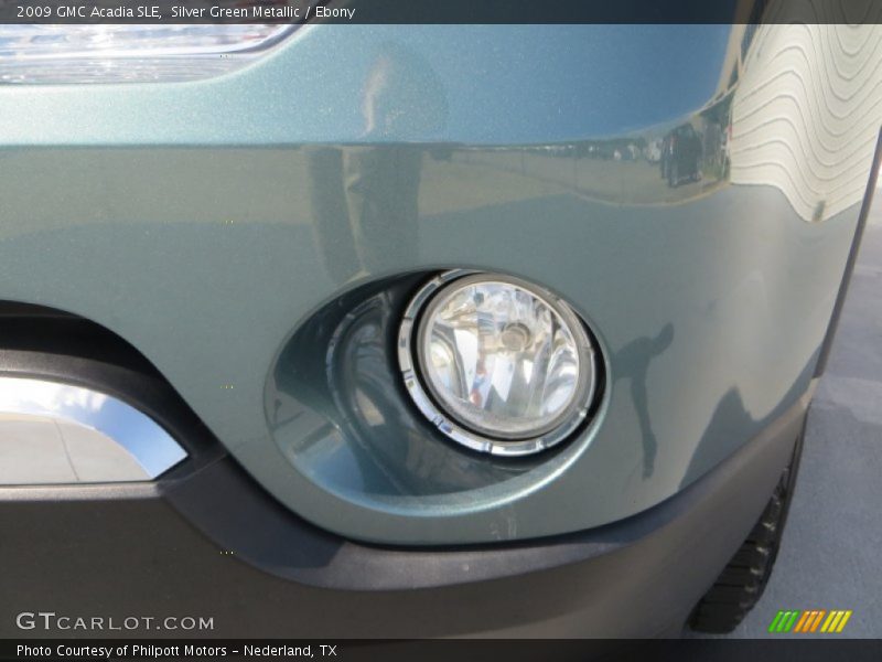 Silver Green Metallic / Ebony 2009 GMC Acadia SLE