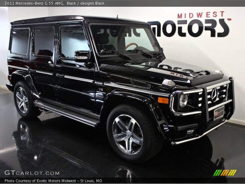 Black / designo Black 2011 Mercedes-Benz G 55 AMG