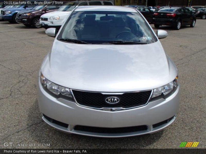 Bright Silver / Stone 2010 Kia Forte EX