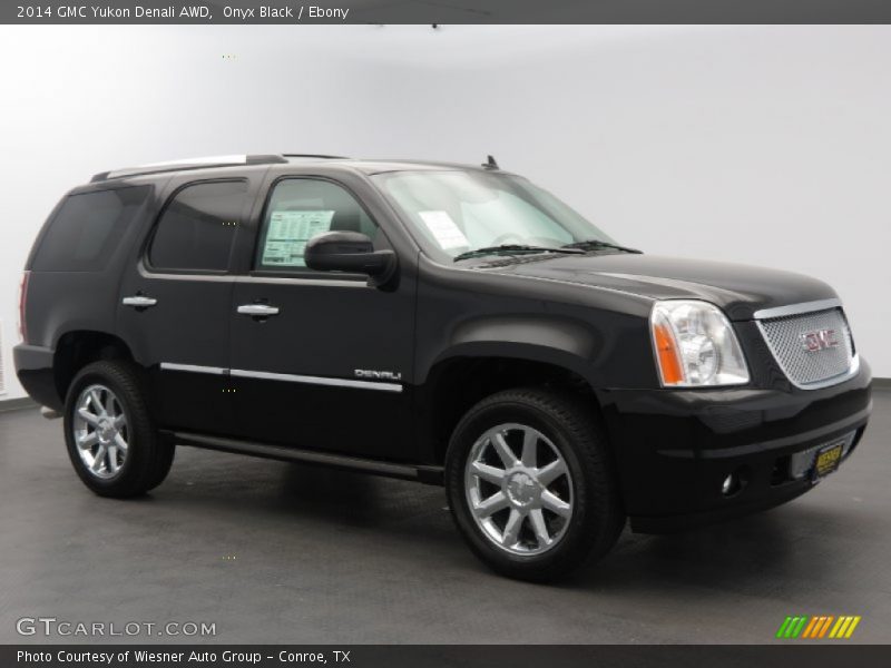 Onyx Black / Ebony 2014 GMC Yukon Denali AWD