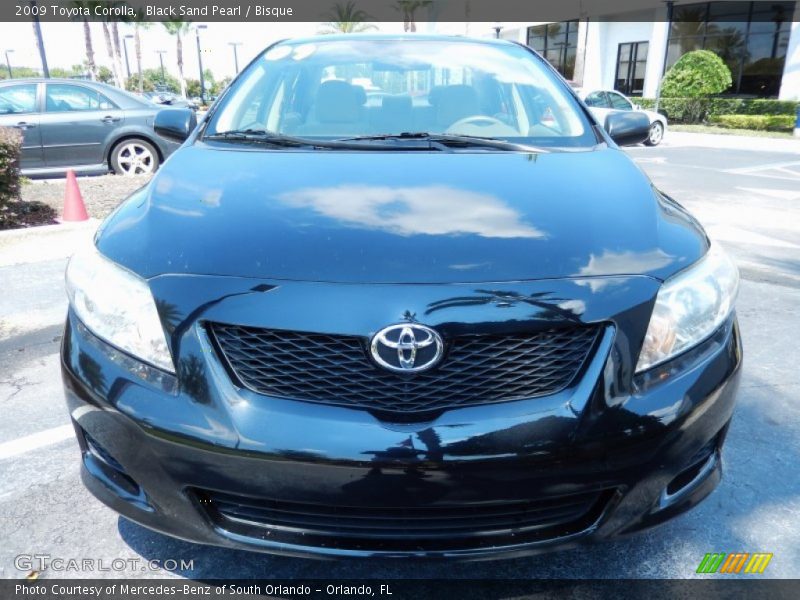 Black Sand Pearl / Bisque 2009 Toyota Corolla