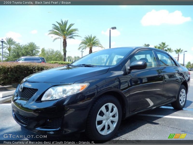 Black Sand Pearl / Bisque 2009 Toyota Corolla