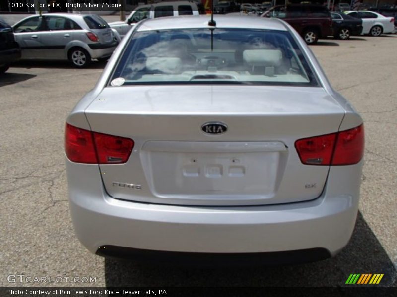 Bright Silver / Stone 2010 Kia Forte EX