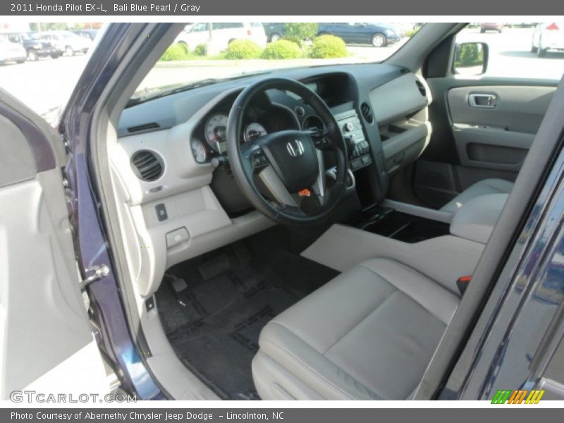 Bali Blue Pearl / Gray 2011 Honda Pilot EX-L