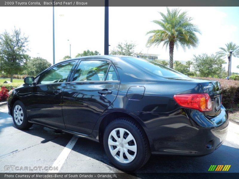 Black Sand Pearl / Bisque 2009 Toyota Corolla