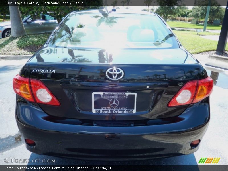 Black Sand Pearl / Bisque 2009 Toyota Corolla
