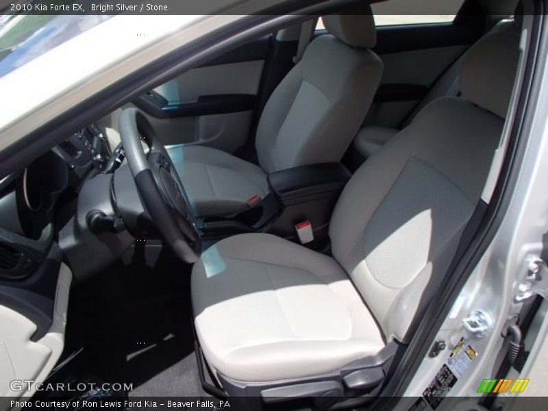 Bright Silver / Stone 2010 Kia Forte EX