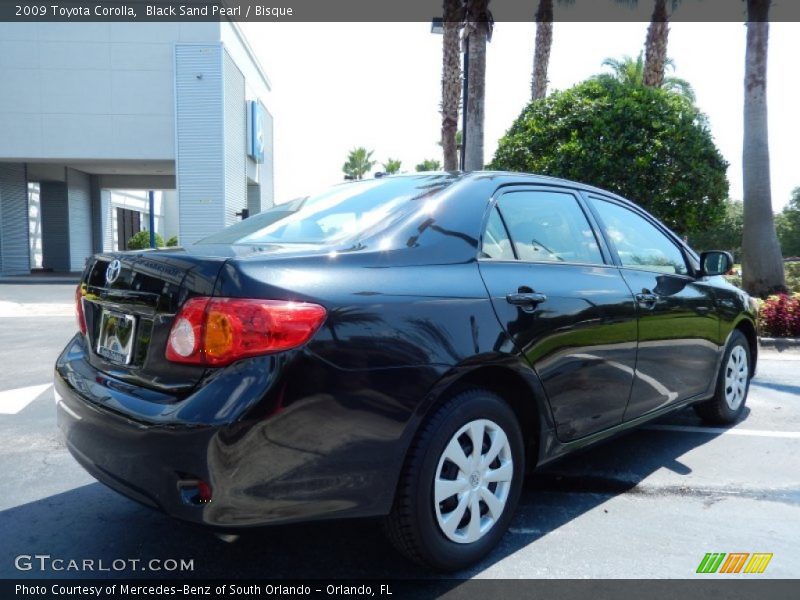 Black Sand Pearl / Bisque 2009 Toyota Corolla