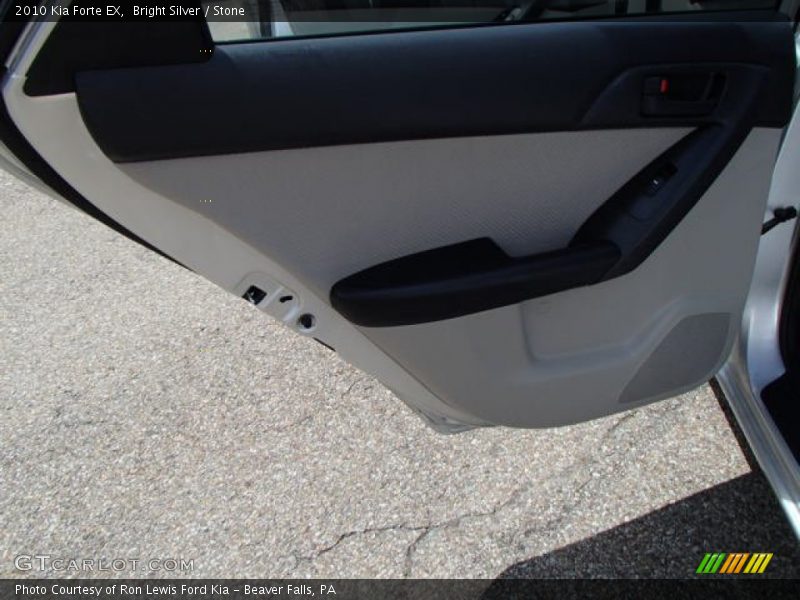 Bright Silver / Stone 2010 Kia Forte EX
