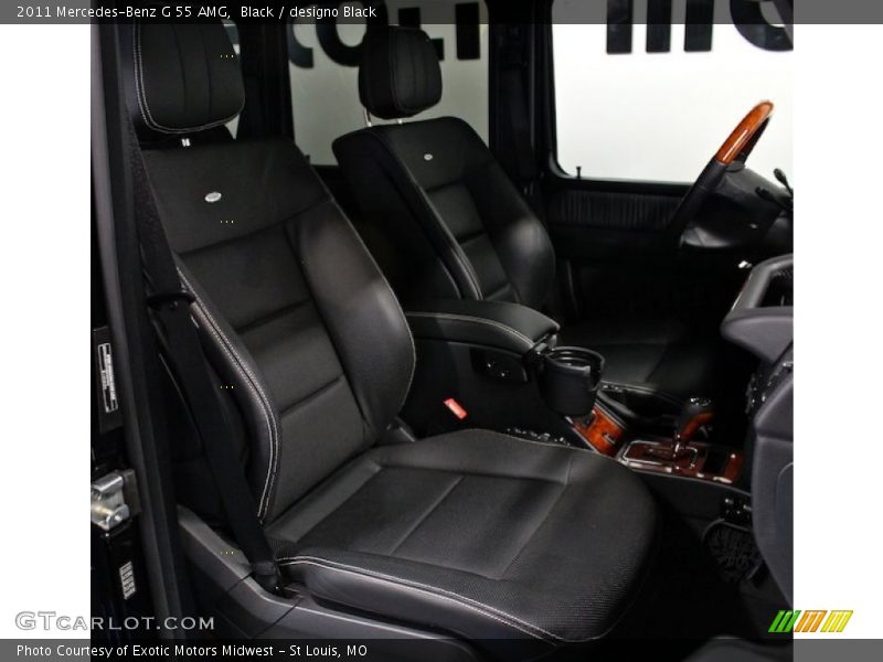 Front Seat of 2011 G 55 AMG