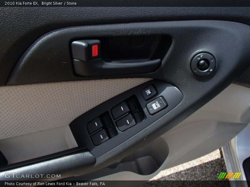 Bright Silver / Stone 2010 Kia Forte EX