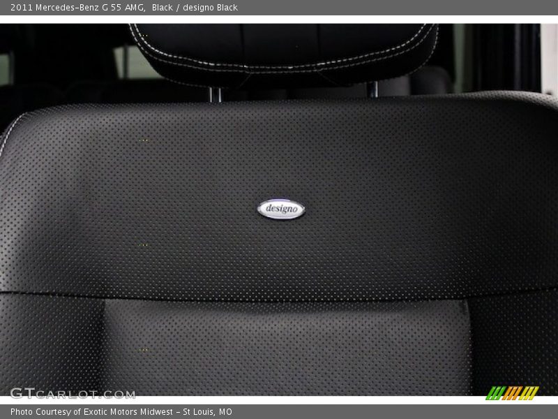 Front Seat of 2011 G 55 AMG