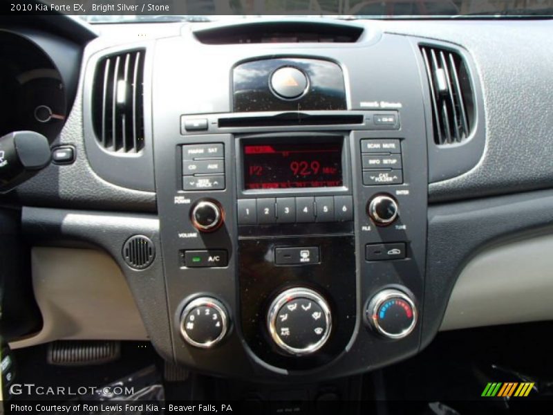Bright Silver / Stone 2010 Kia Forte EX