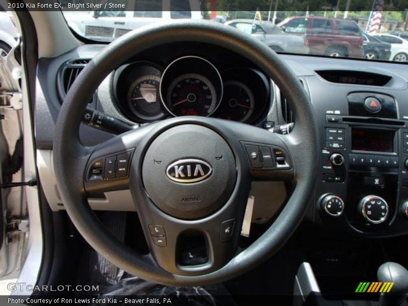 Bright Silver / Stone 2010 Kia Forte EX