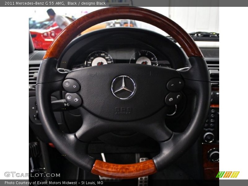  2011 G 55 AMG Steering Wheel