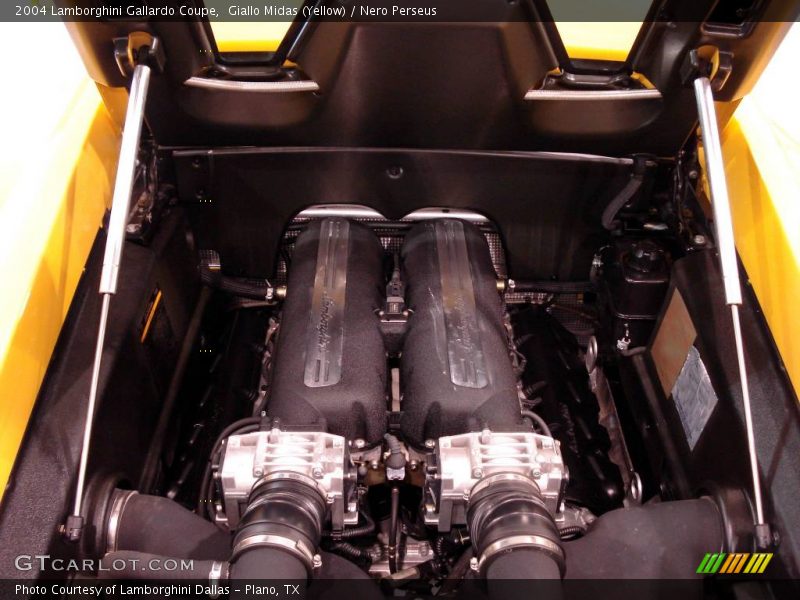 Giallo Midas (Yellow) / Nero Perseus 2004 Lamborghini Gallardo Coupe