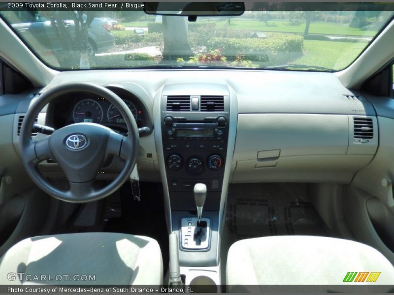 Black Sand Pearl / Bisque 2009 Toyota Corolla