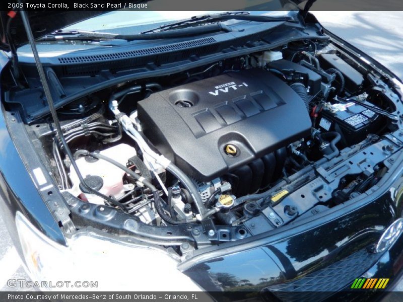 Black Sand Pearl / Bisque 2009 Toyota Corolla