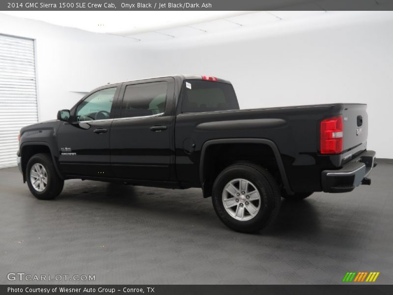 Onyx Black / Jet Black/Dark Ash 2014 GMC Sierra 1500 SLE Crew Cab