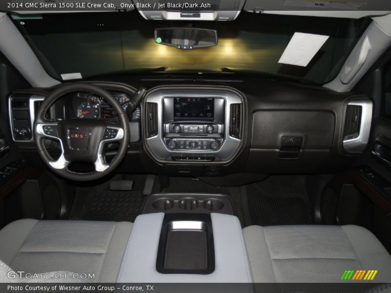 Onyx Black / Jet Black/Dark Ash 2014 GMC Sierra 1500 SLE Crew Cab