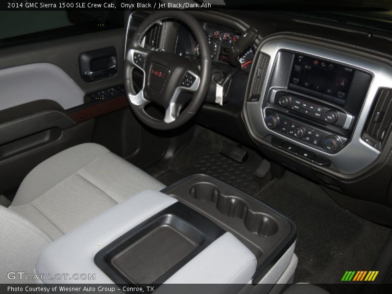 Onyx Black / Jet Black/Dark Ash 2014 GMC Sierra 1500 SLE Crew Cab