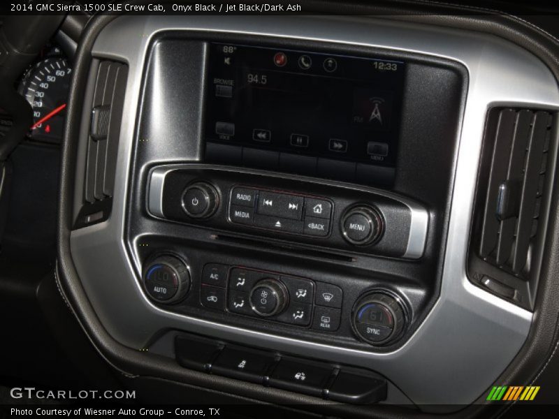 Onyx Black / Jet Black/Dark Ash 2014 GMC Sierra 1500 SLE Crew Cab