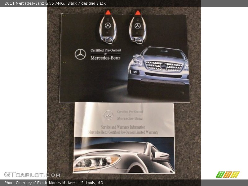 Books/Manuals of 2011 G 55 AMG