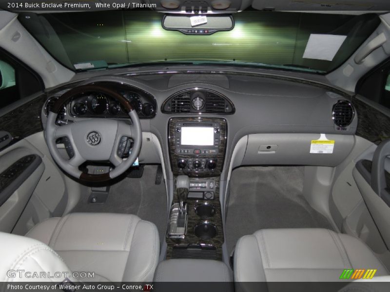 Dashboard of 2014 Enclave Premium