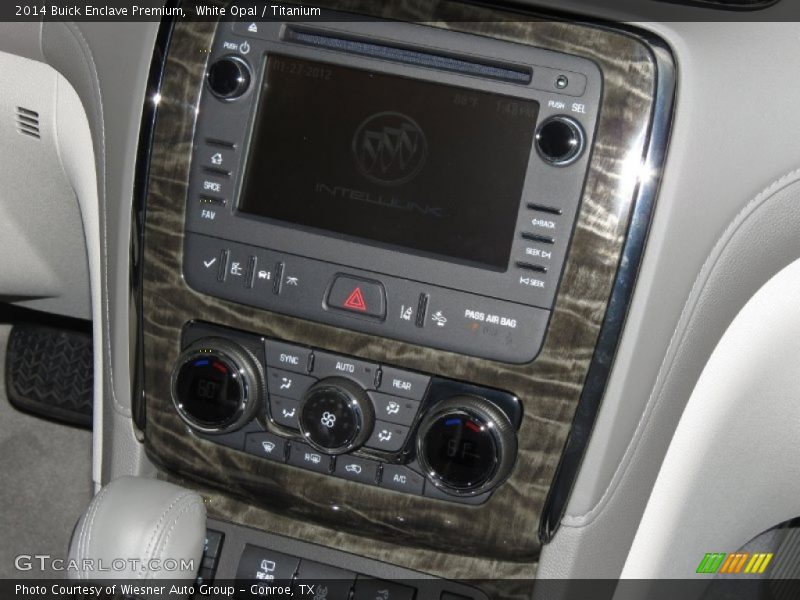 Controls of 2014 Enclave Premium