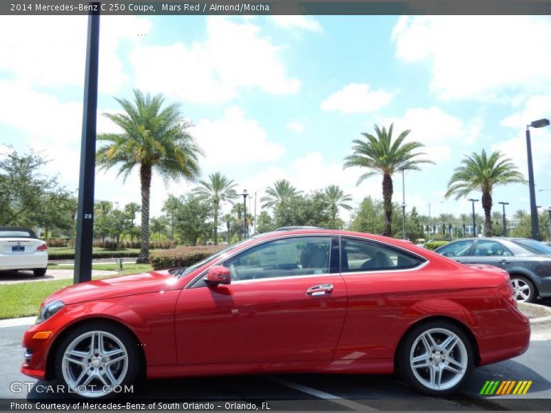  2014 C 250 Coupe Mars Red