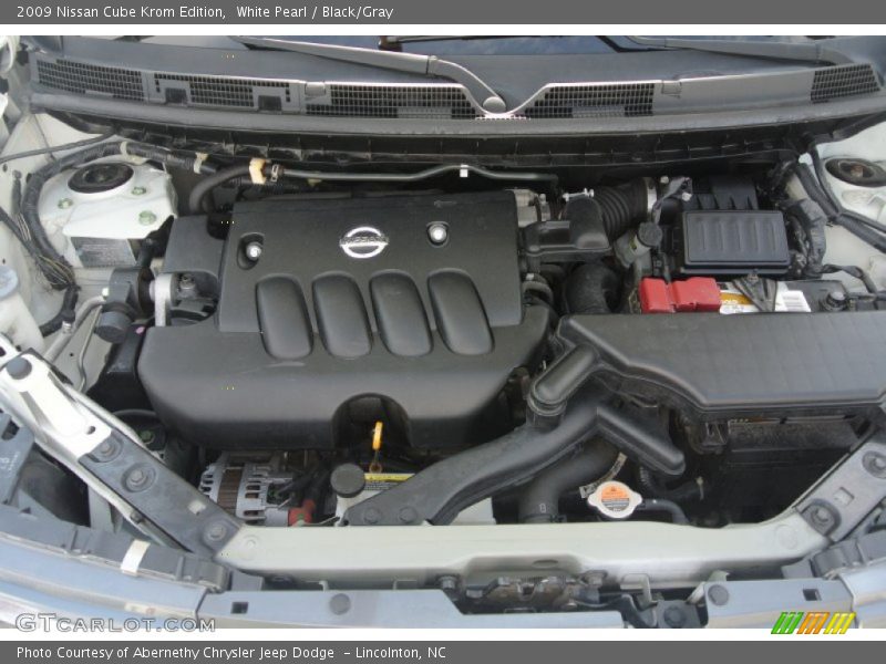 White Pearl / Black/Gray 2009 Nissan Cube Krom Edition