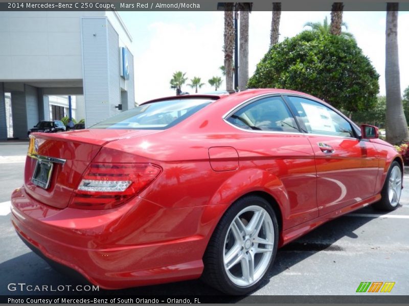  2014 C 250 Coupe Mars Red
