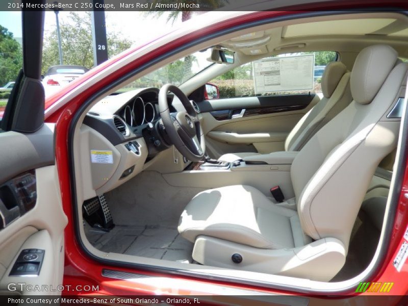  2014 C 250 Coupe Almond/Mocha Interior