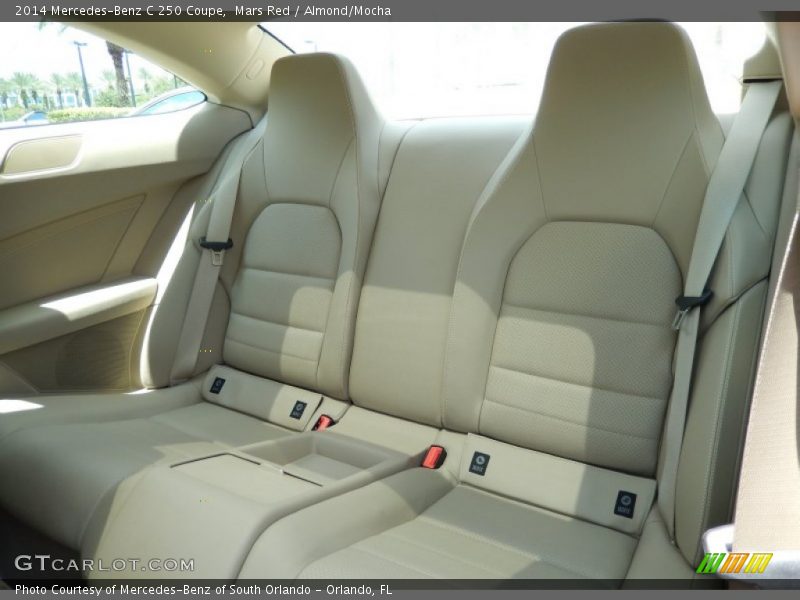 Rear Seat of 2014 C 250 Coupe