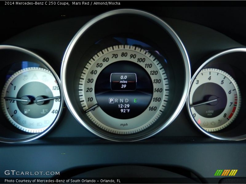  2014 C 250 Coupe 250 Coupe Gauges