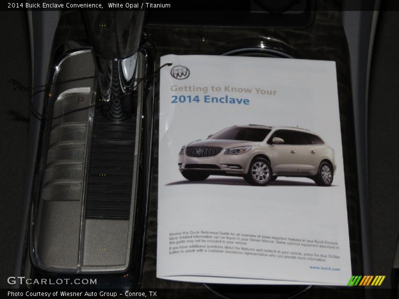 White Opal / Titanium 2014 Buick Enclave Convenience