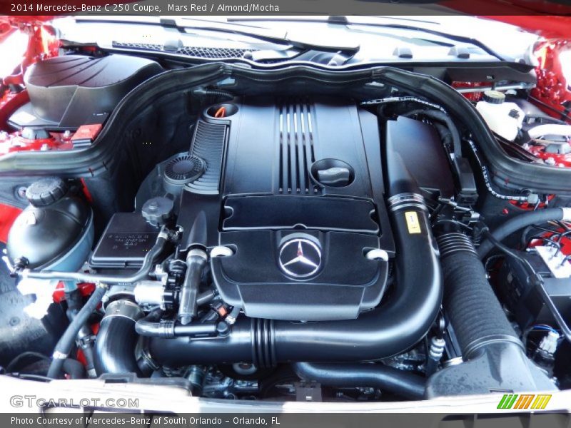  2014 C 250 Coupe Engine - 1.8 Liter DI Turbocharged DOHC 16-Valve VVT 4 Cylinder